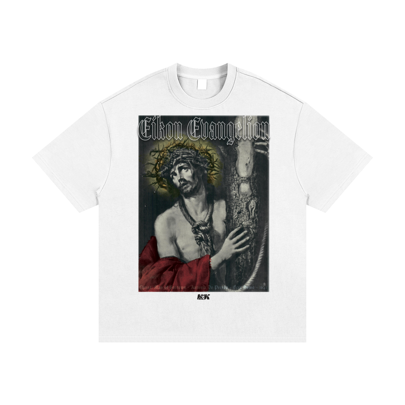MAN OF SORROWS - Eikon Evangelion, Essential Heavyweight Cotton T-Shirt