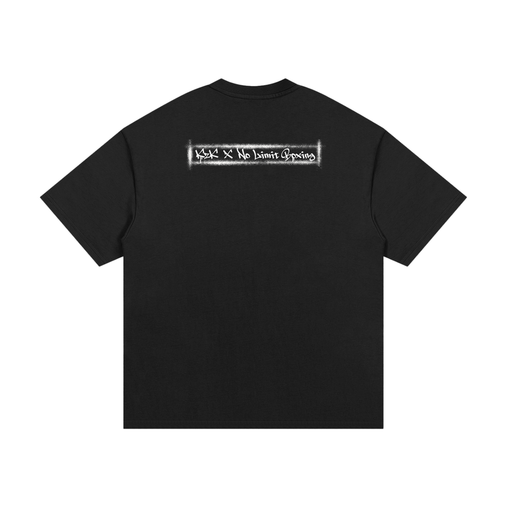 ORIGINAL - KZK x No Limit Boxing, Essential Heavyweight Cotton T-Shirt