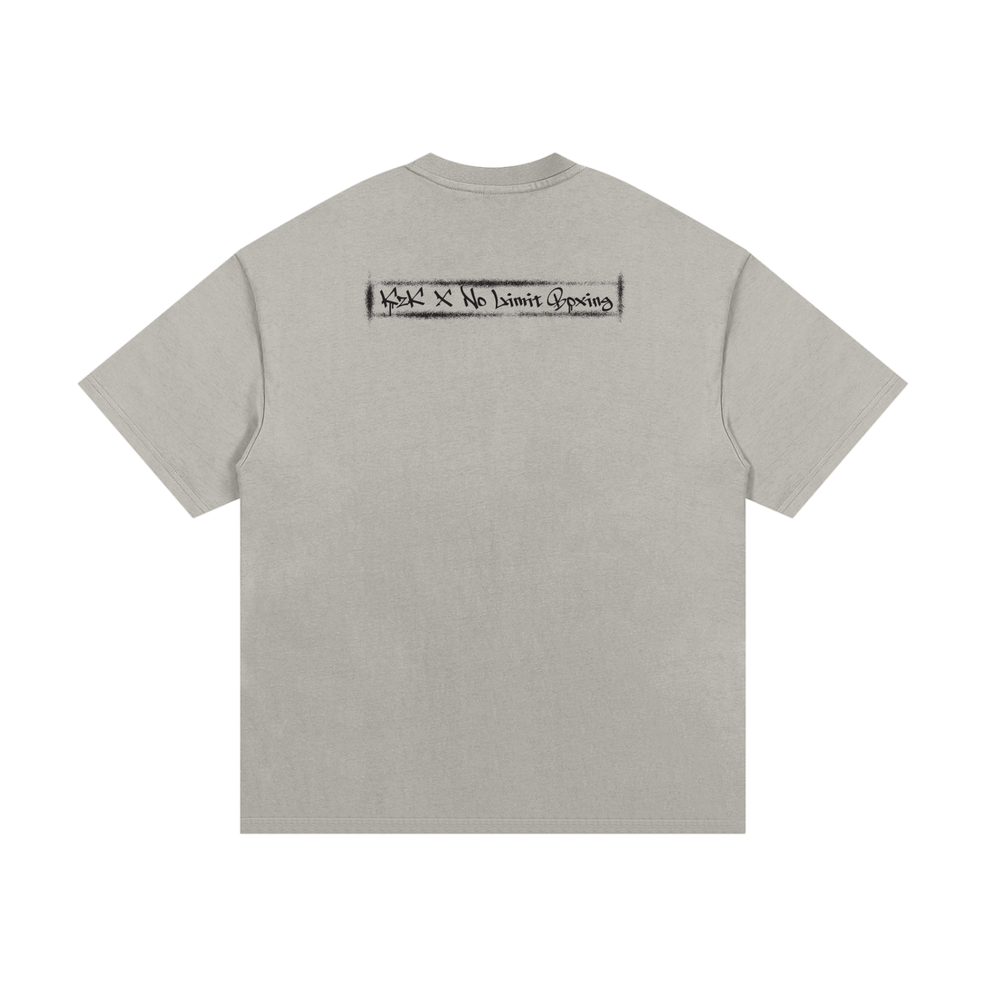 VINTAGE - KZK x No Limit Boxing, Essential Heavyweight Cotton T-Shirt