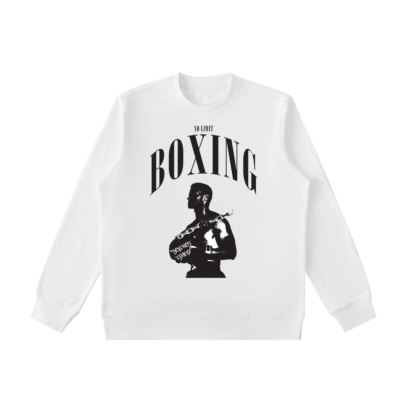 VINTAGE - KZK x No Limit Boxing, Essential Heavyweight Crewneck  Sweatshirt