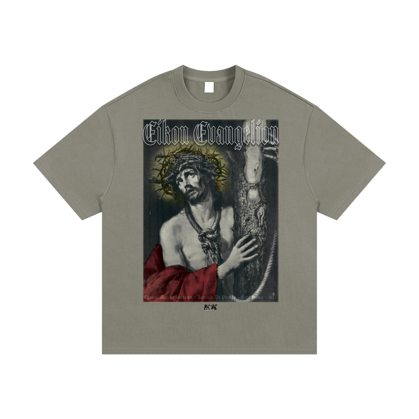 MAN OF SORROWS - Eikon Evangelion, Essential Heavyweight Cotton T-Shirt