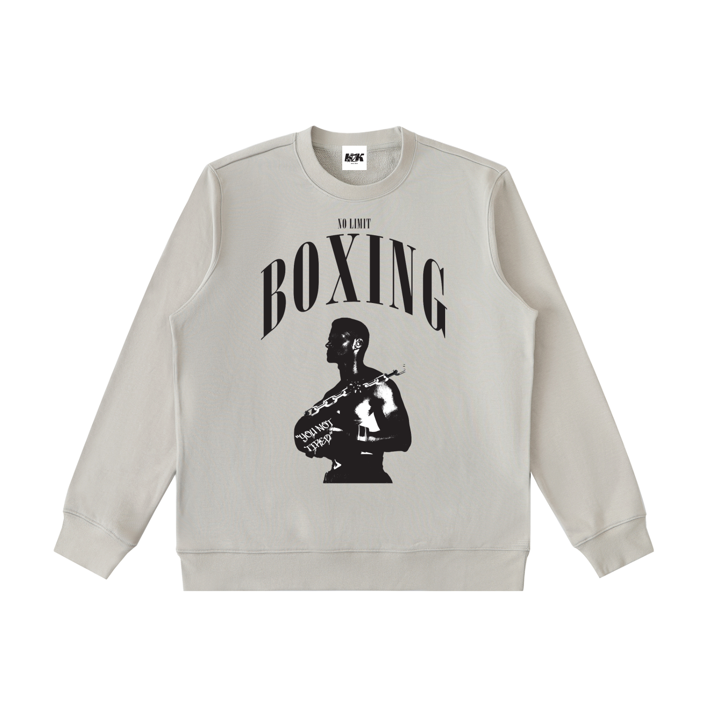 VINTAGE - KZK x No Limit Boxing, Essential Heavyweight Crewneck  Sweatshirt