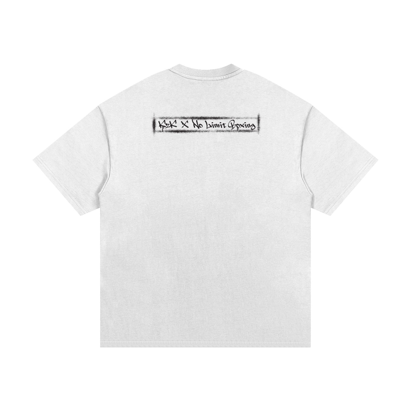 VINTAGE - KZK x No Limit Boxing, Essential Heavyweight Cotton T-Shirt