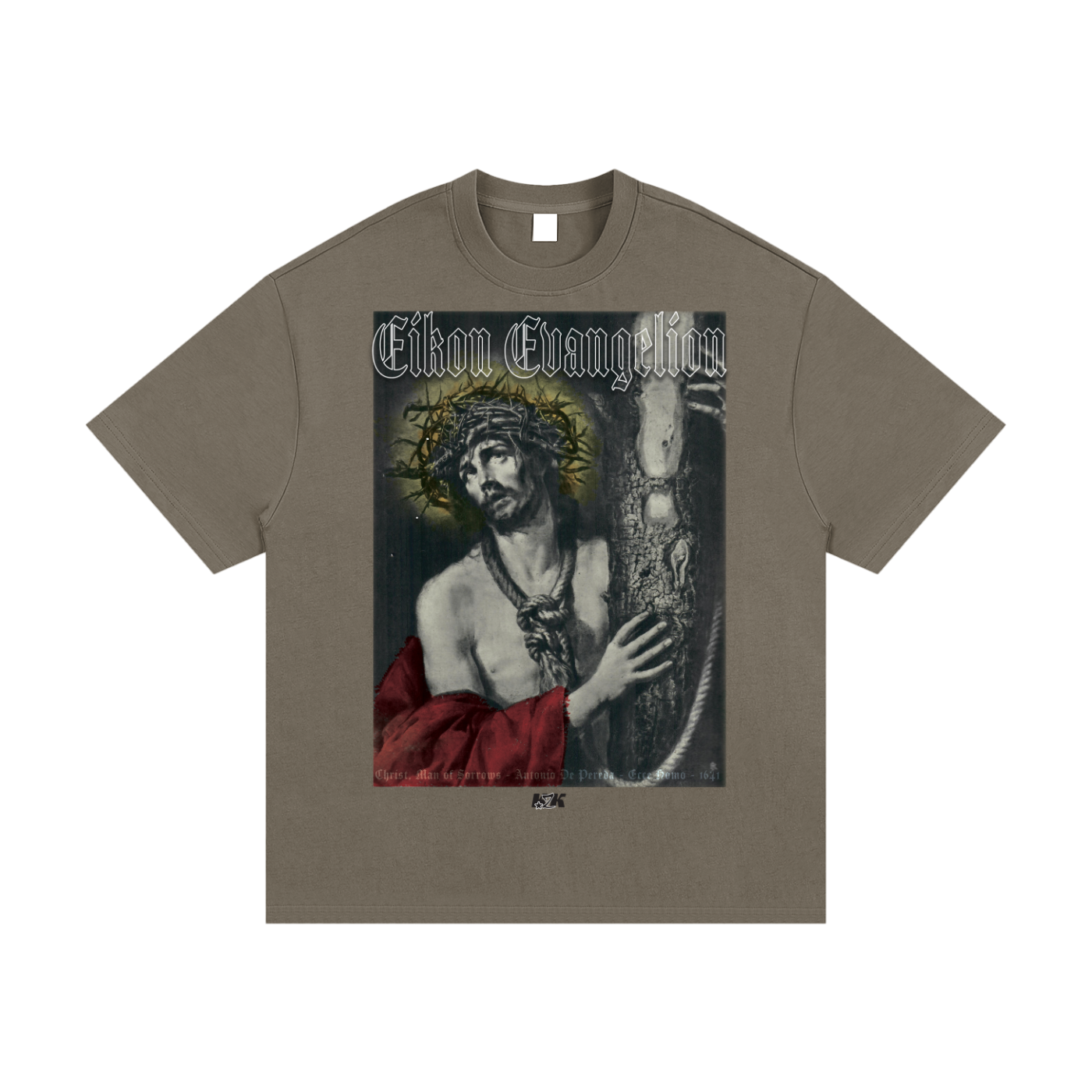 MAN OF SORROWS - Eikon Evangelion, Essential Heavyweight Cotton T-Shirt