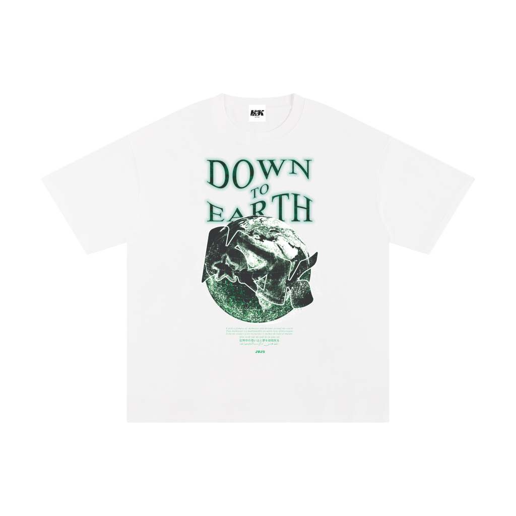 RADIOWAVE - Down to Earth, Unisex Pure Cotton T-Shirt
